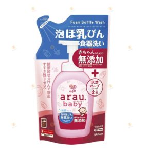 arau. baby  奶樽食具清潔液 (補充裝) 450ml