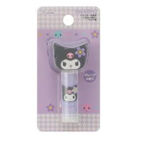 Sanrio Kuromi 可羅米 造型蓋子潤唇膏 (葡萄香味)