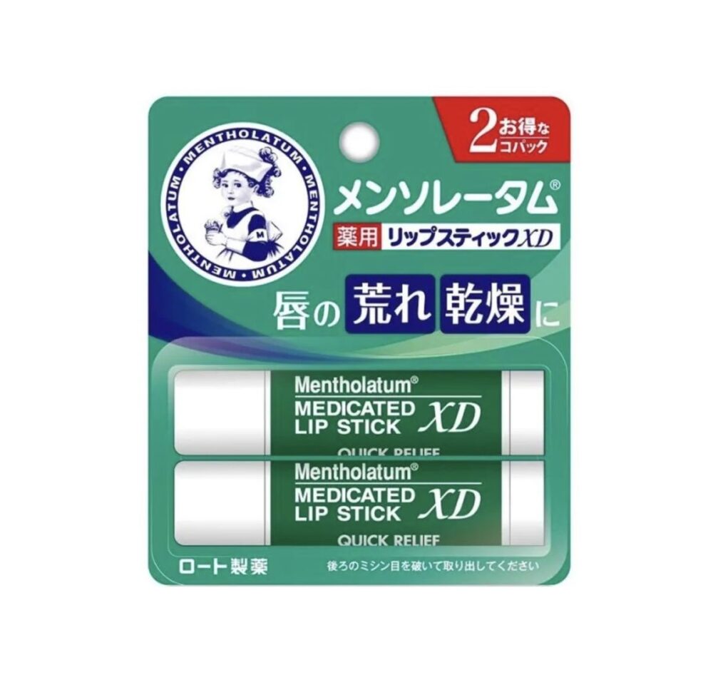 曼秀雷敦  保濕薄荷潤脣膏 4g (兩支裝)