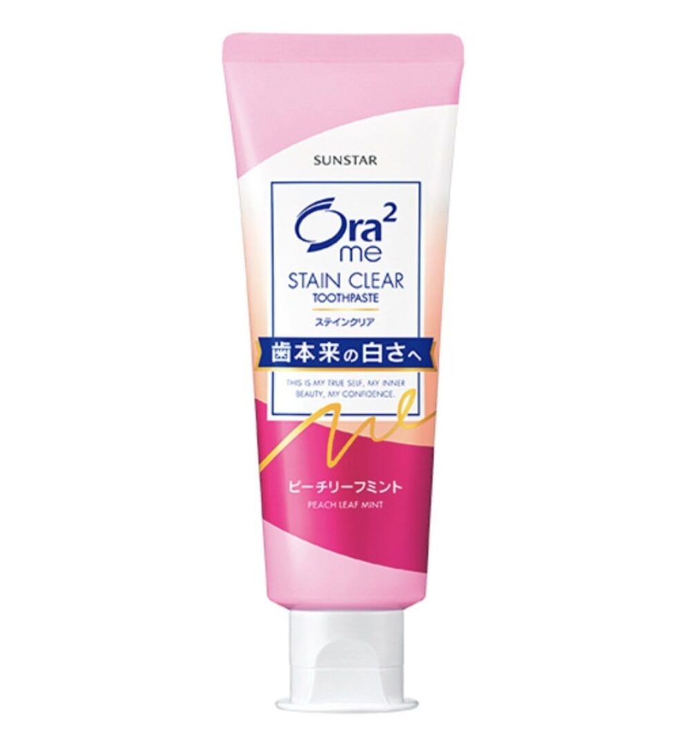 ORA2 ME 亮白淨色去漬牙膏 130g (鮮桃薄荷)