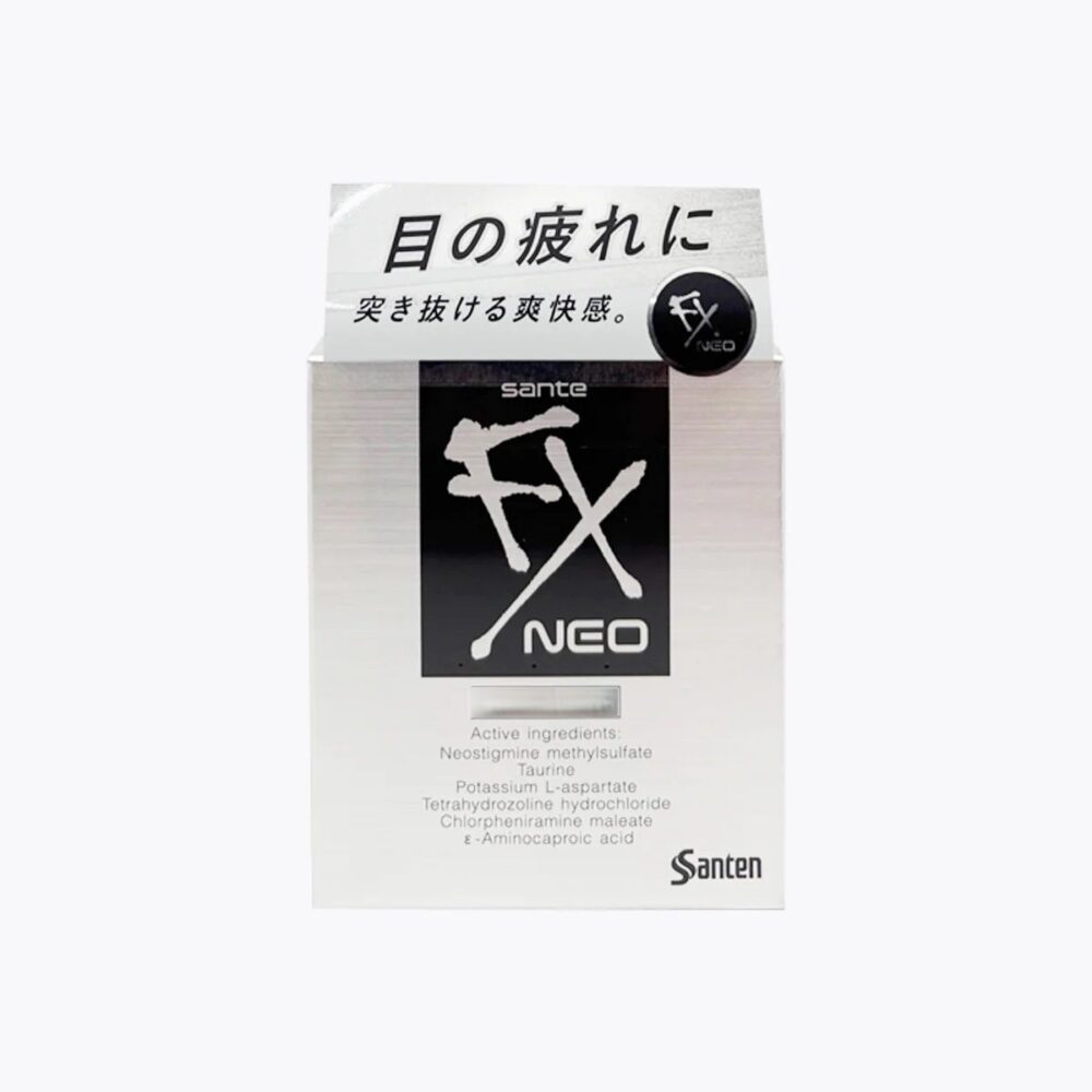 日本 參天 SANTE FX NEO 眼藥水 12ml (銀盒)