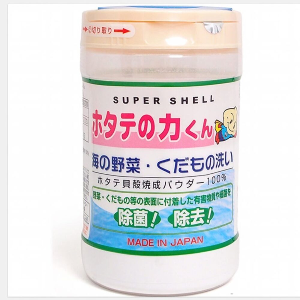 日本漢方 - 洗菜粉水果蔬菜清洗液貝殼粉 90g