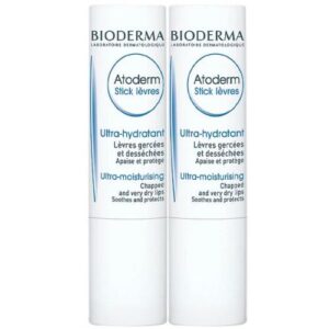 Bioderma - (兩支裝) 貝德瑪賦妍柔潤修復滋養潤唇膏 4g×2支裝