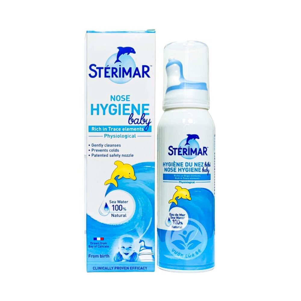 鼻潔靈 - 小海豚生理鹽水洗鼻噴霧 潔鼻噴霧(0~3歲適用) 100ml