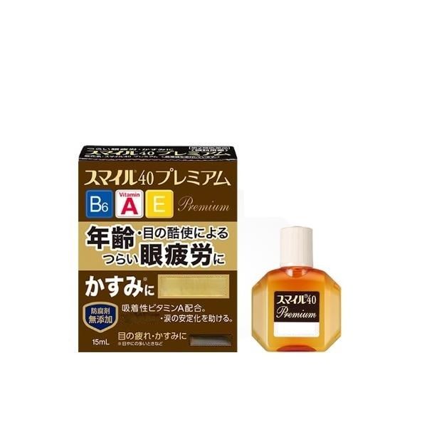 獅王Lion Smile 40 Premium DX 活視抗眼睛疲勞眼藥水 15ml