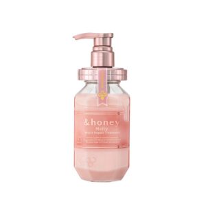 &Honey 玫瑰蜂蜜柔潤保濕修護護髮素 粉色 440ml