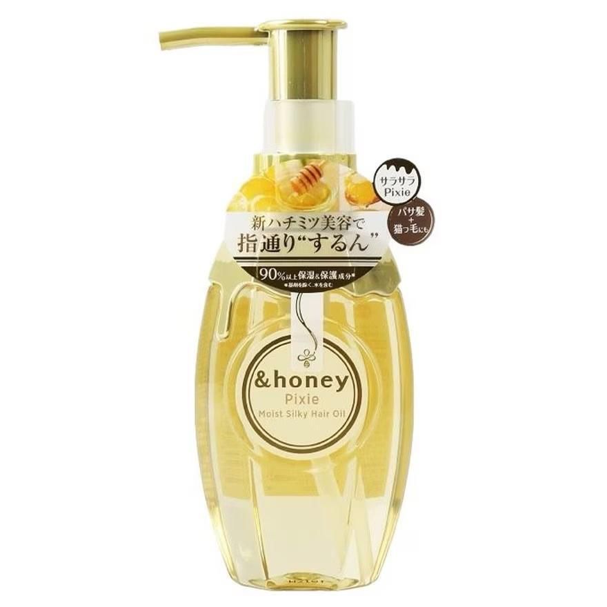 &Honey 蜂蜜滋潤柔滑滋潤蜂蜜護髮油 黃色 100ml