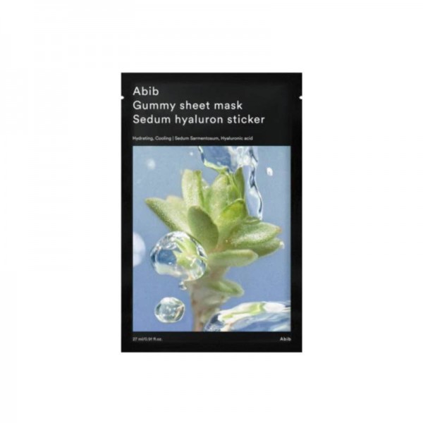 Abib - 水分草透明質酸口香糖面膜 27ml x 10片