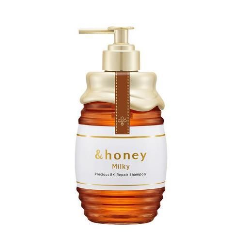 &honey Milky Precious Ex Repair Shampoo 蜂蜜頂級修復洗髮水 500ml