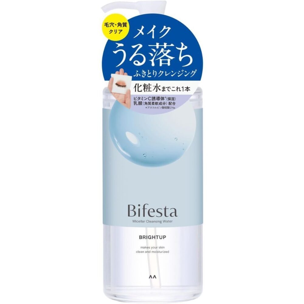 Bifesta 曼丹 速效深層卸妝潔膚水 (亮白型) 400ml (藍色)
