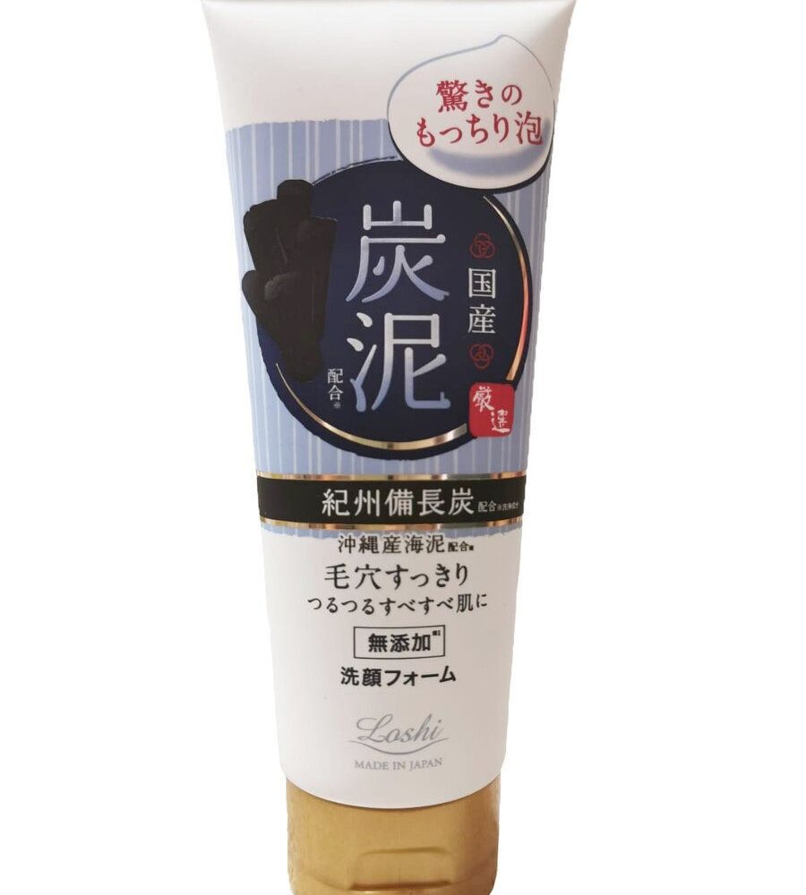 Loshi 樂絲 炭泥透淨肌潔面膏 120g