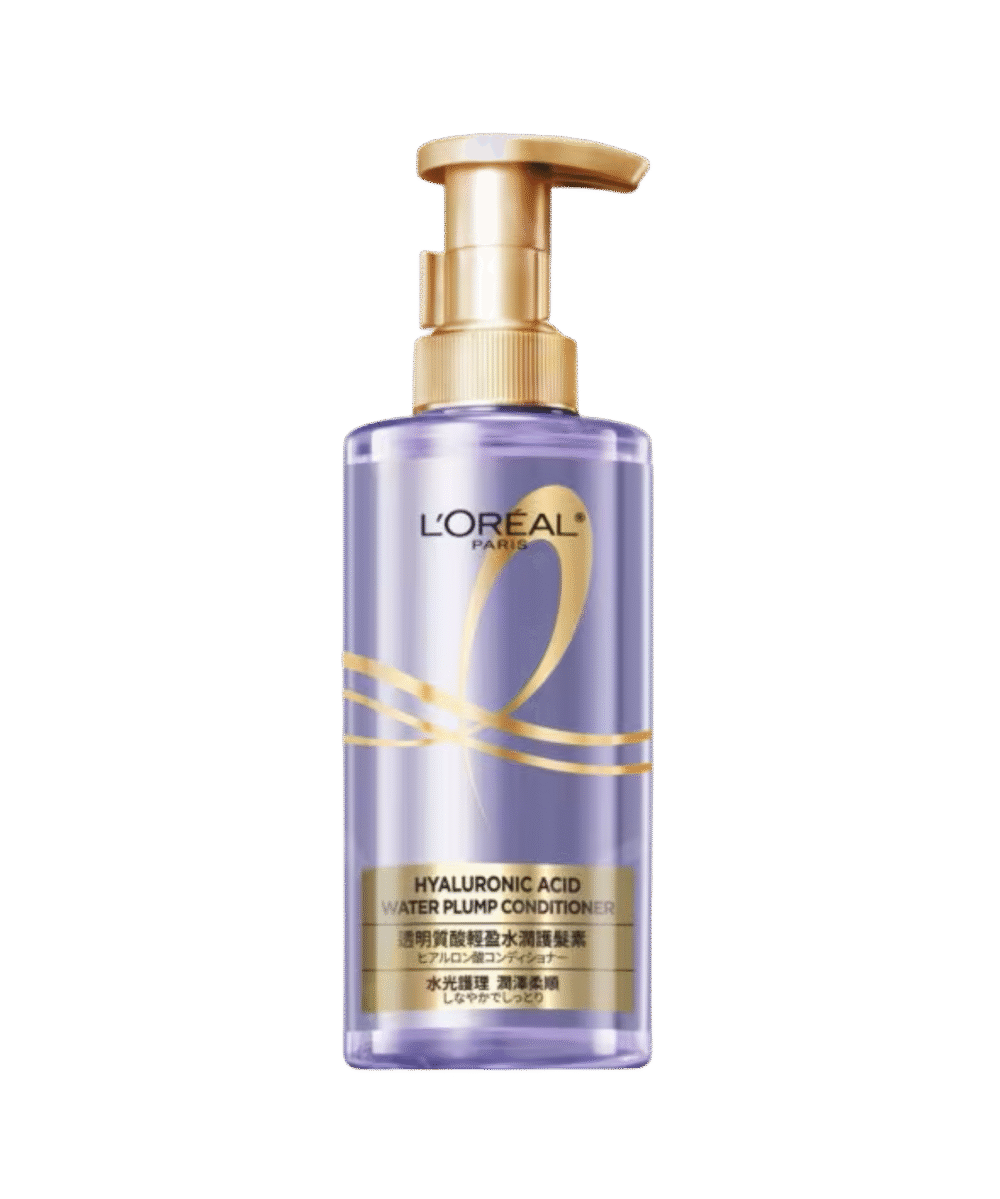 L’Oréal Paris歐萊雅 透明質酸輕盈清爽護髮素 440ml (紫色)