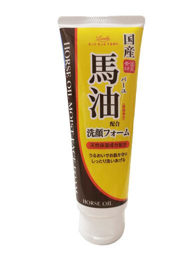 Loshi 樂絲 天然配方馬油保濕潔面膏 130g