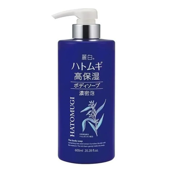 4513574030305 KUMANO 麗白薏仁 高保濕沐浴乳 600ml