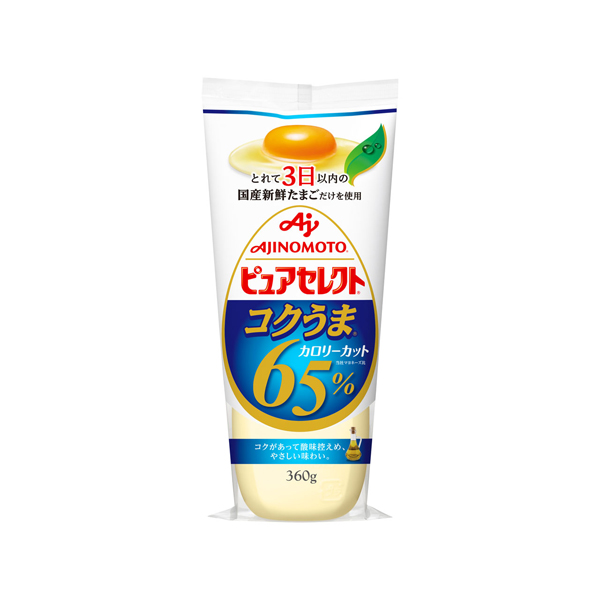 4901001198429 味之素 低卡路里(-65%)醇厚蛋黃沙律醬 360g