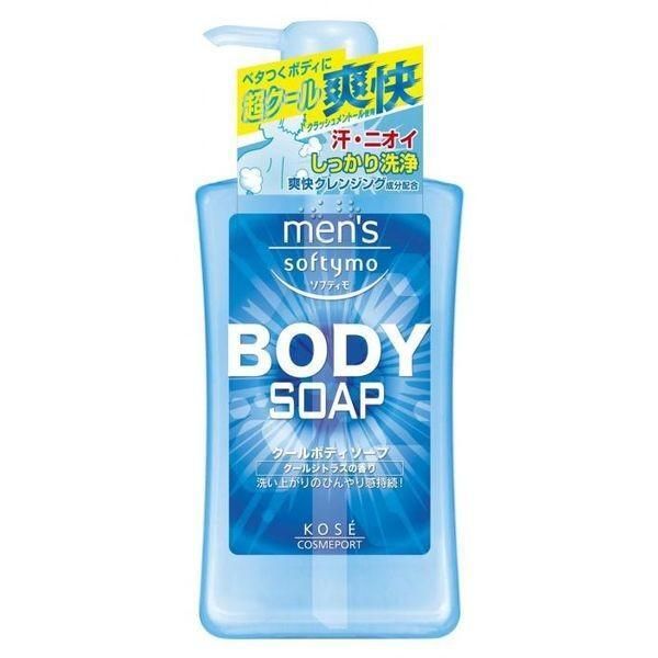 高絲 男士專用 Softymo Cool 酷爽清涼身體沐浴露 550ml