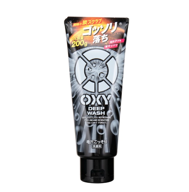 Rohto Oxy Deep Wash 男士洗面奶 深層潔面乳 200g