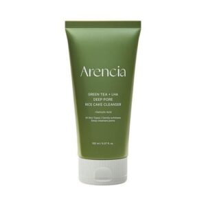 Arencia 綠茶 + LHA 深層毛孔清潔年糕潔面乳 150ml