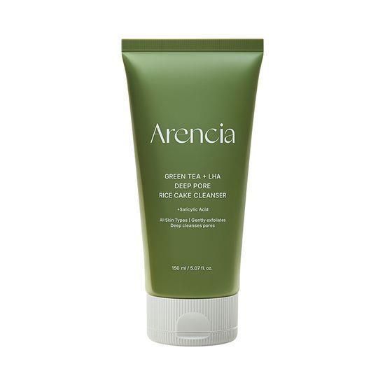 Arencia 綠茶 + LHA 深層毛孔清潔年糕潔面乳 150ml