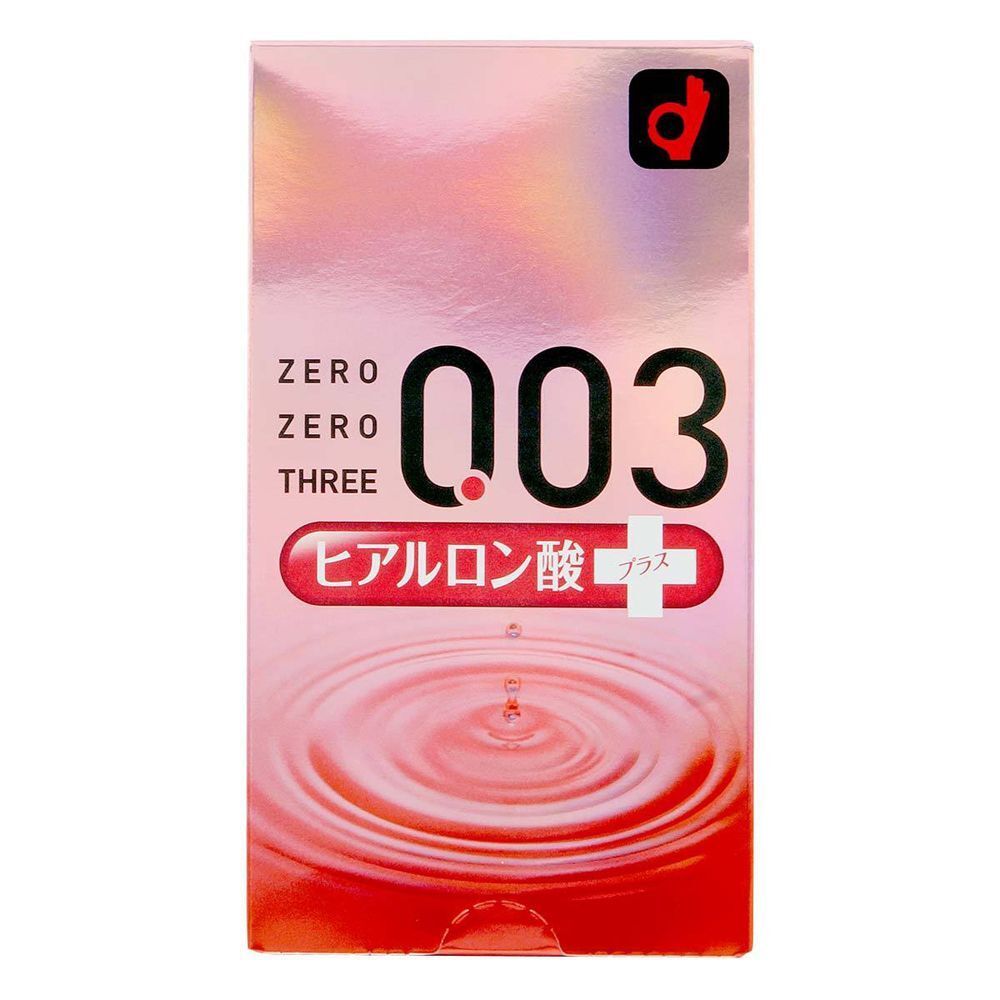 岡本 0.03 003 超薄透明質酸 10片裝 安全套避孕套