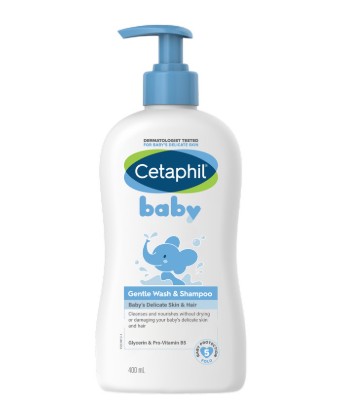 Cetaphil Baby 嬰兒 溫和洗髮沐浴露二合一 400ml